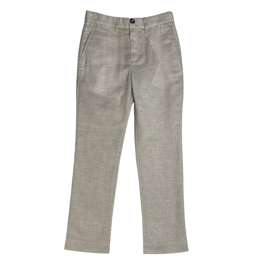 Browns & Company Palmetto Pants Boys Plaid Dress Pants Size 7 Chino Slacks